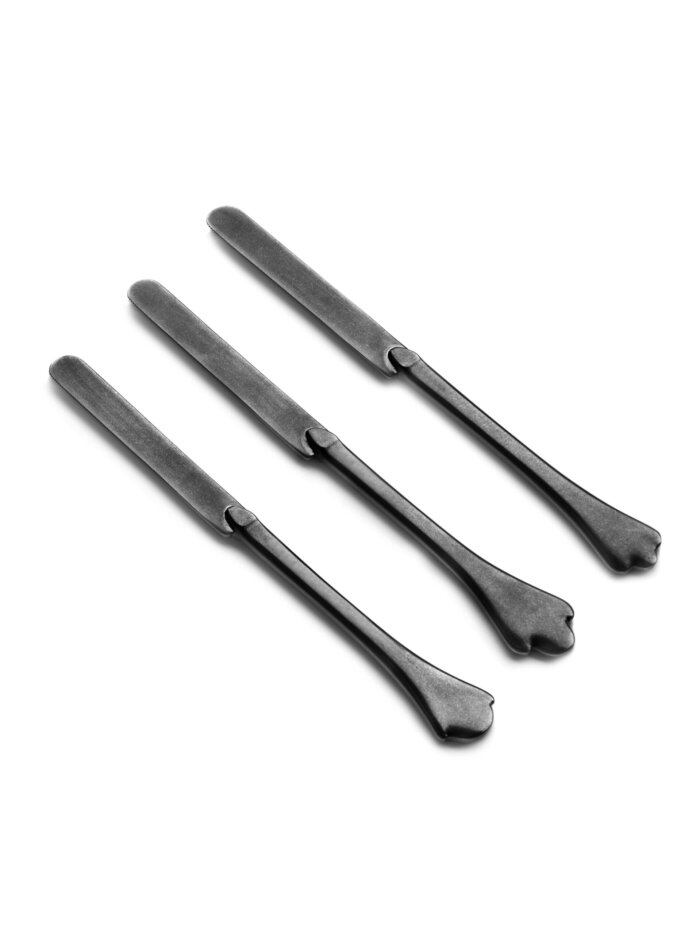 TABLE KNIFE MERCI MIX 4-5-6 ANTHRACITE STONE WASH ASS/3