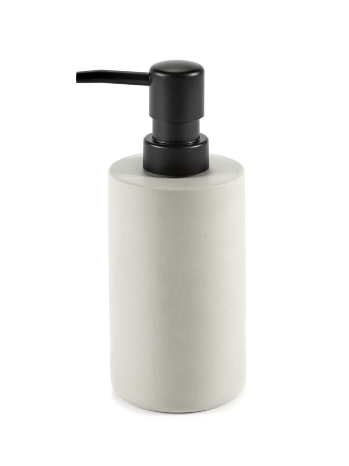 SOAP DISPENSER COSE L7 x W7 x H18 CM BEIGE