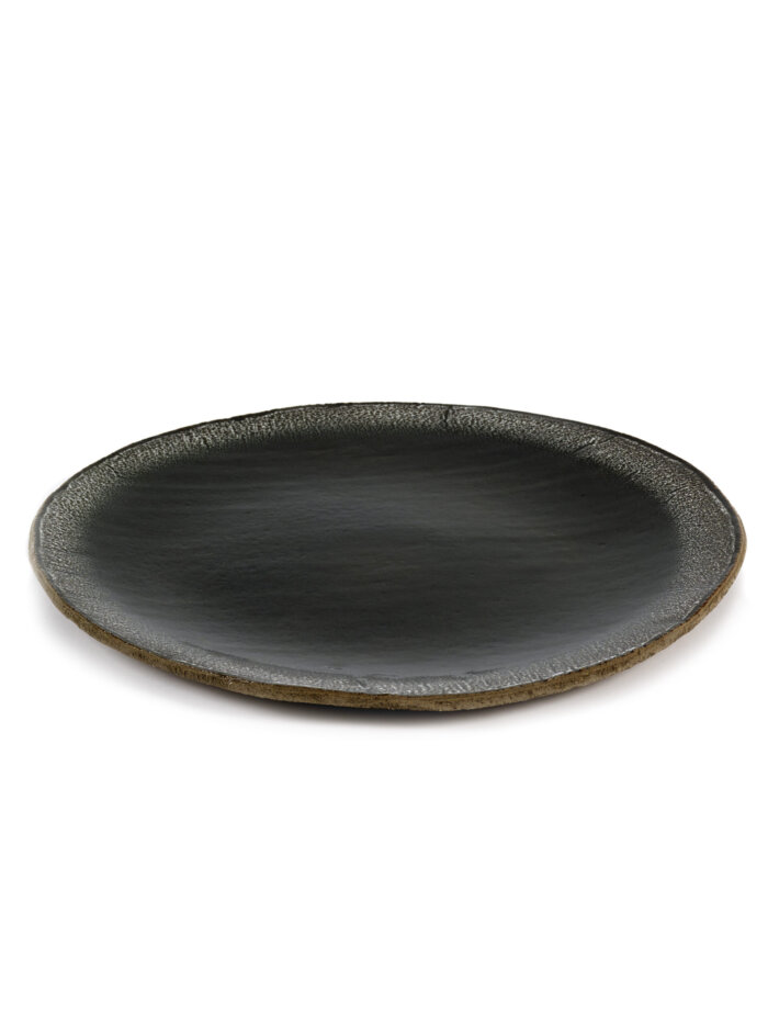 SERVING PLATE FCK L40 x W40 x H2 CM GREY PATCH