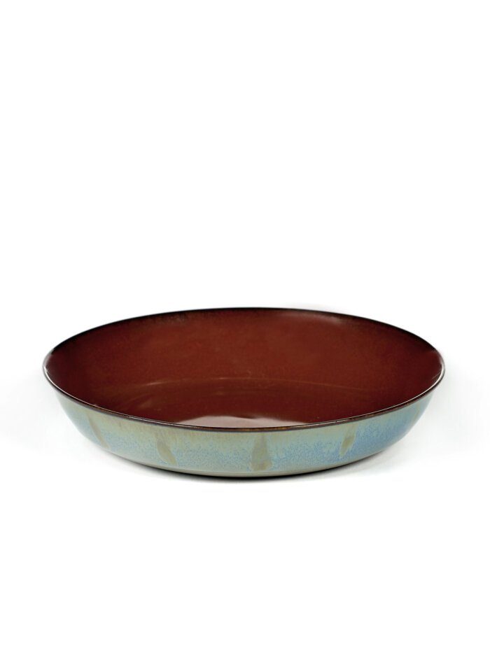 SOUP PLATE S D17,5 H3 RUST / SMOKY BLUE