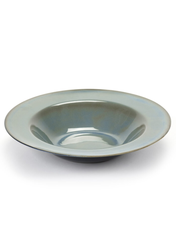 DEGUSTATION LARGE ROUND D27,3 H5,3 CM SMOKEY BLUE / DARK BLU