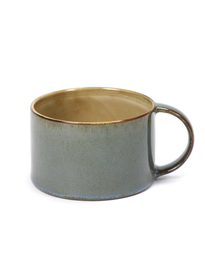 COFFEE CUP D8 H5,1 MISTY GREY/SMOKEY BLUE