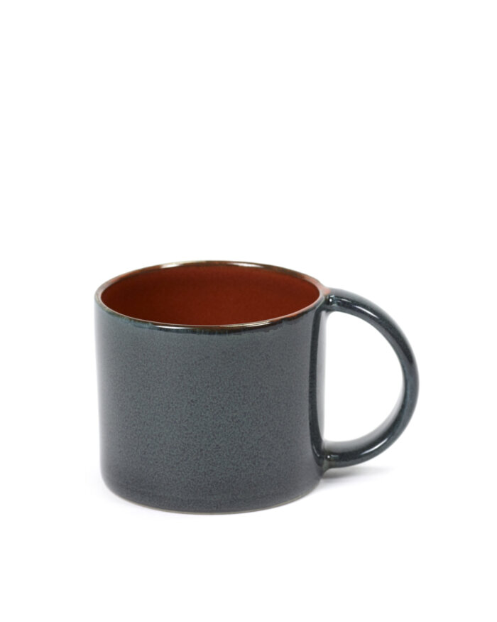 ESPRESSO CUP D6 H 5,1 RUST/DARK BLUE