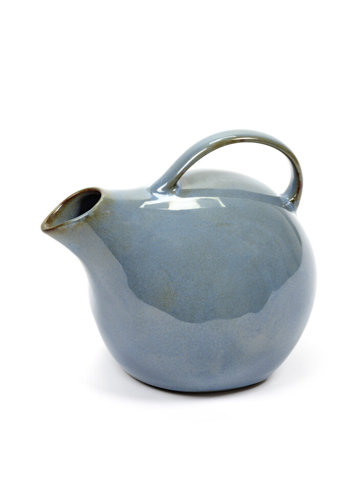 CARAFE SMOKEY BLUE L 19X15 H15