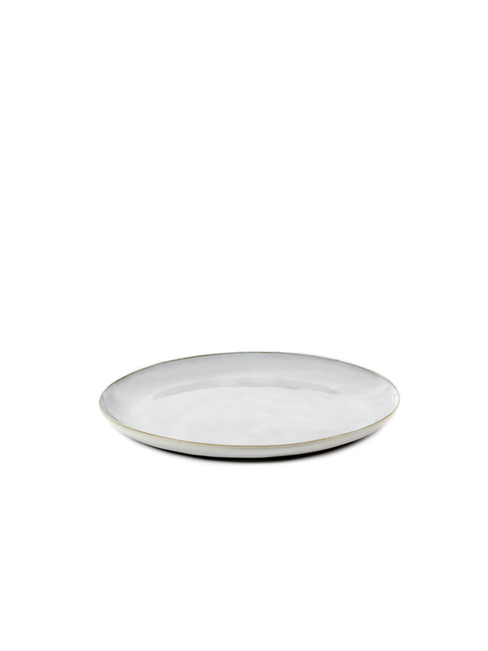 PLATE L D26 WHITE