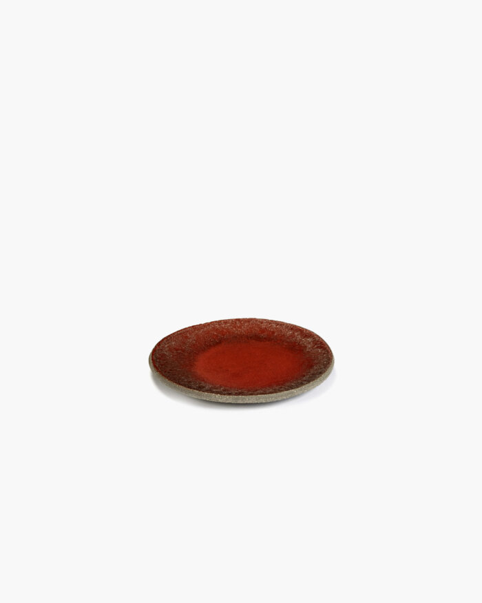 PLATE RED PATCH S D14