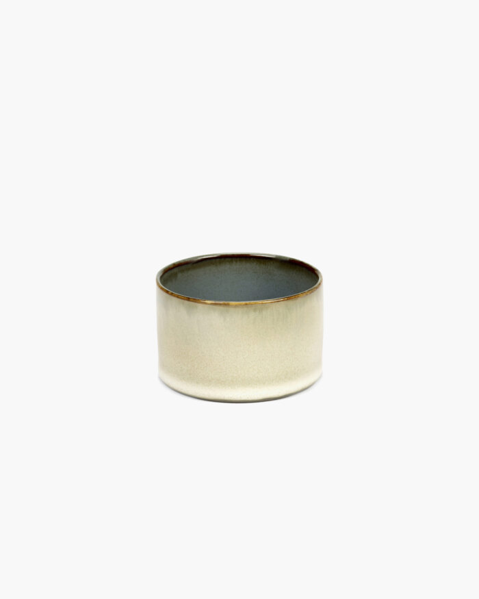 GOBLET CYLINDER LOW D7,5 H5 MISTY GREY  / SMOKEY BLUE