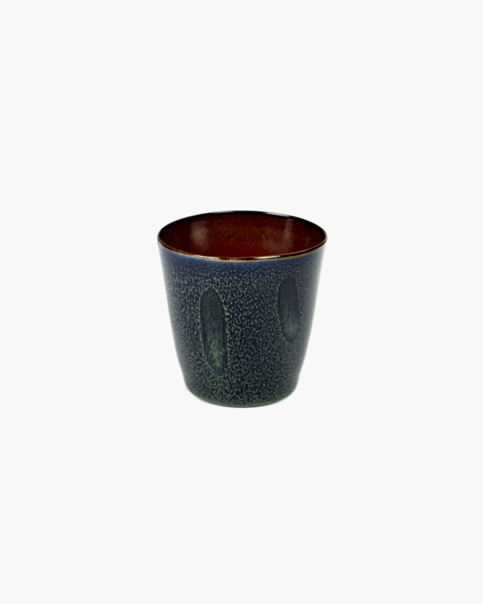GOBLET CONIC S D7 H7,5 DARK BLUE / RUST
