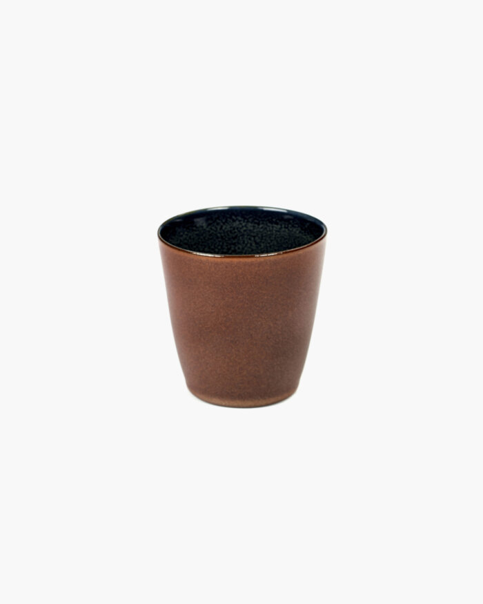 GOBLET CONIC S D7 H7,5 RUST / DARK BLUE