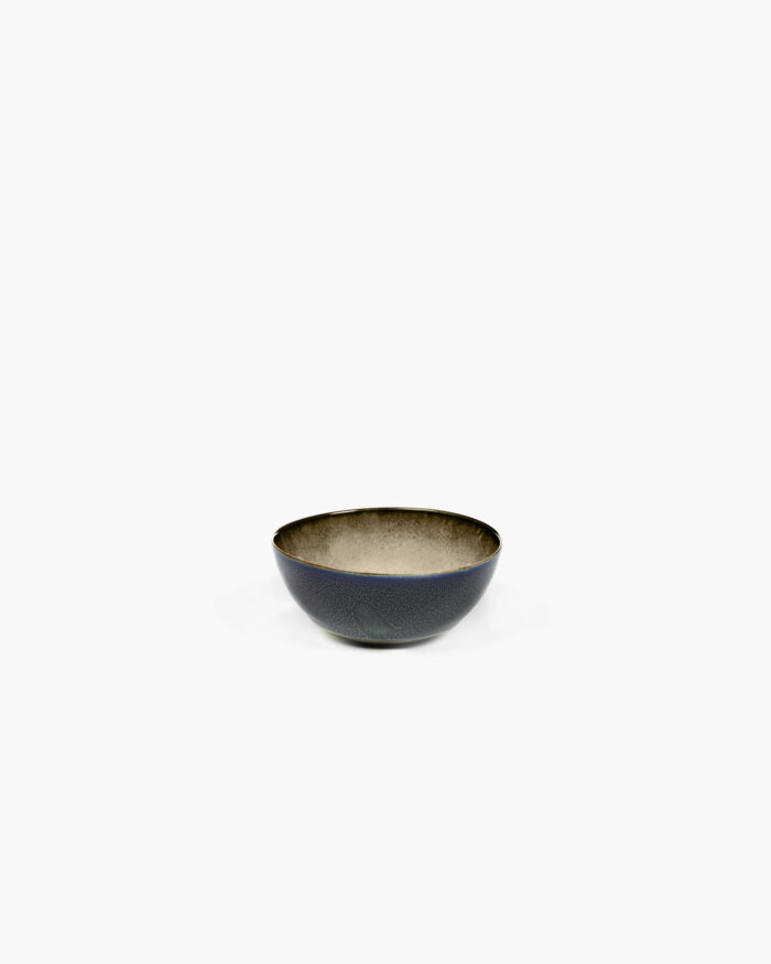 BOWL S D10,8 H5 MISTY GREY / DARK BLUE