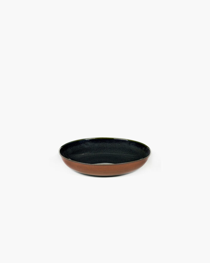 SOUP PLATE S D17,5 H3 DARK BLUE / RUST