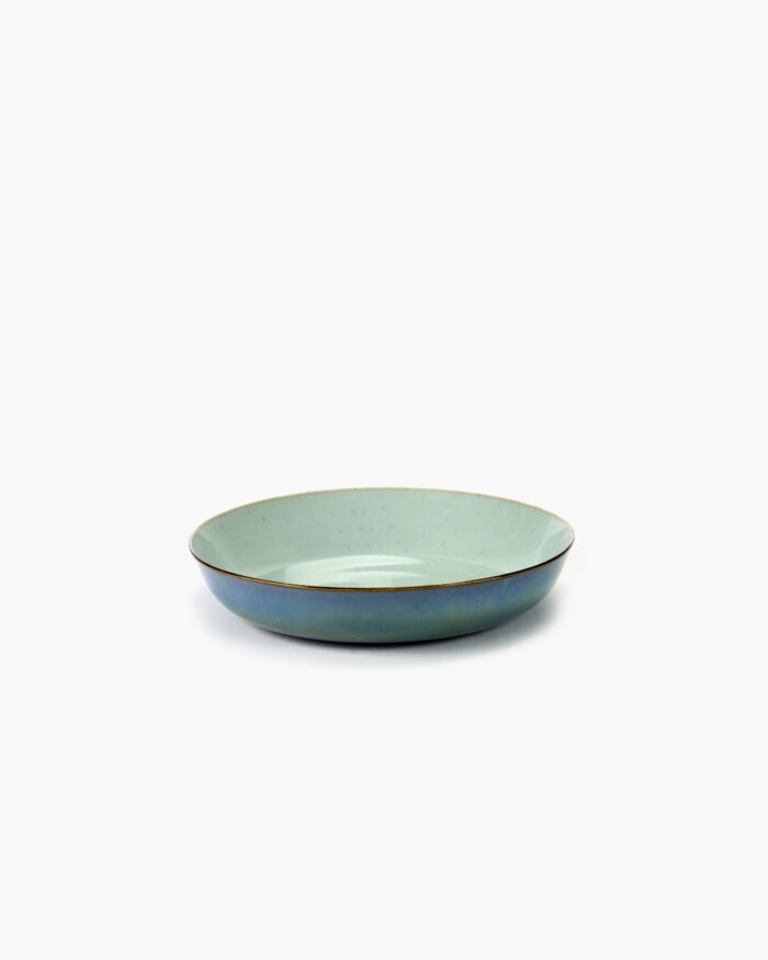 SOUP PLATE M D21 H4 LIGHT BLUE / SMOKEY BLUE