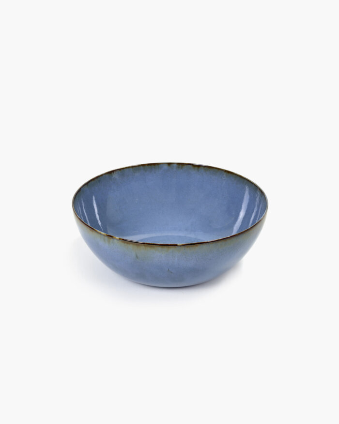 SALAD BOWL D27 H8,8 CM SMOKEY BLUE