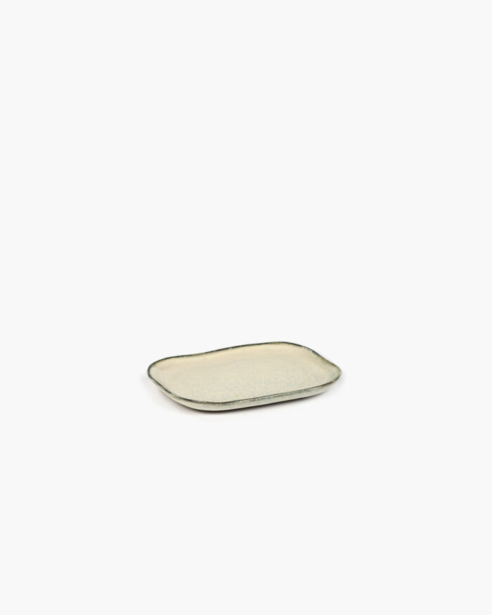 PLATE RECTANGULAR MERCI N°3 M 14,5x10,5 H1,4 OFF WHITE