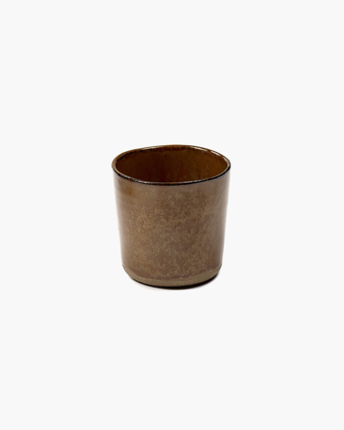 CUP MERCI N°9  D7,4 H7,3 OCRE/BROWN