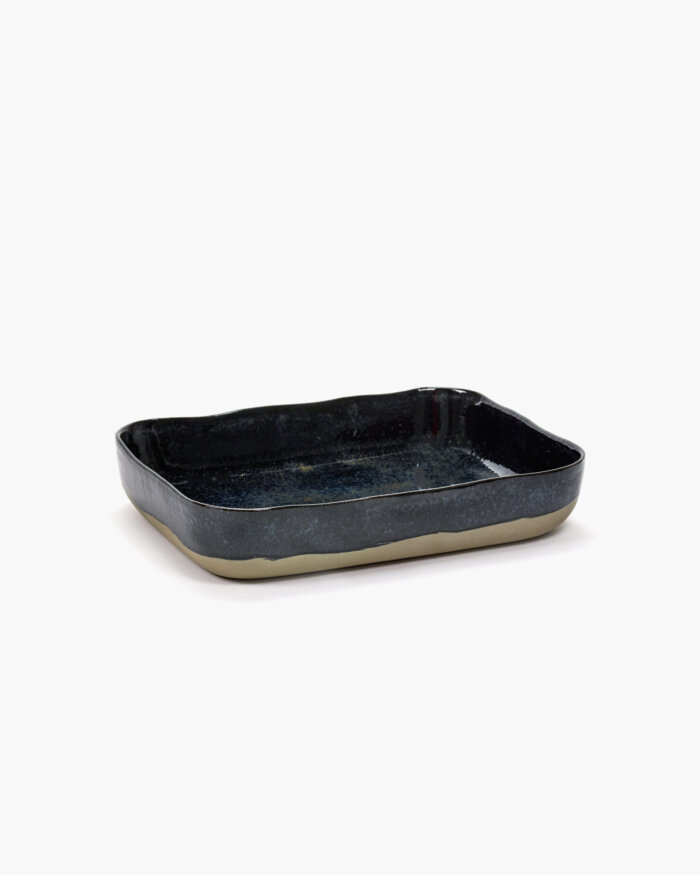 OVEN DISH  MERCI N°10 30,1x22,3 H5,5 DARK BLUE