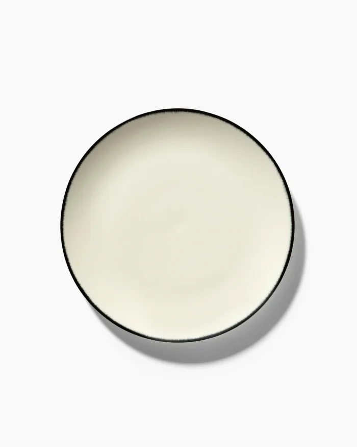 PLATE D24 CM DÉ OFF-WHITE/BLACK VAR 1
