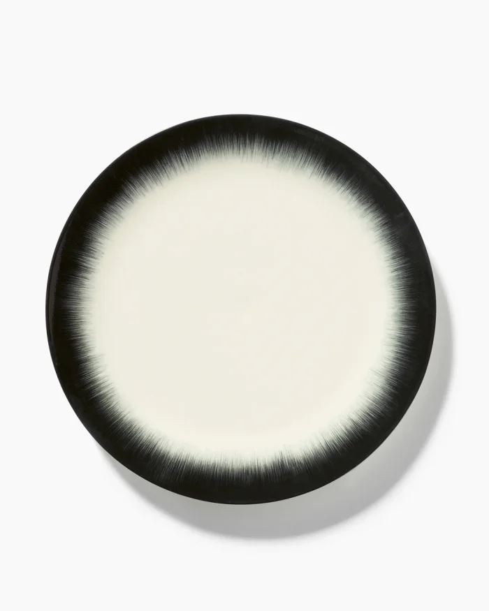 PLATE D28 CM DÉ OFF-WHITE/BLACK VAR 4