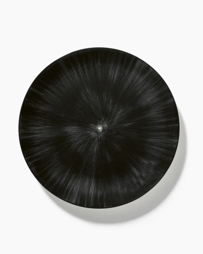 PLATE D28 CM DÉ OFF-WHITE/BLACK VAR 6