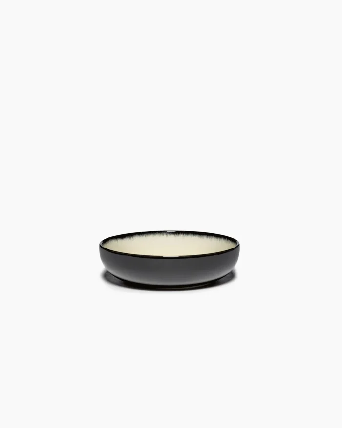 HIGH PLATE D15,5 CM DÉ OFF-WHITE/BLACK VAR D