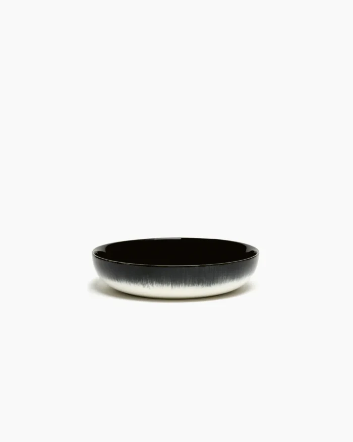 HIGH PLATE D18,5 CM DÉ OFF-WHITE/BLACK VAR B