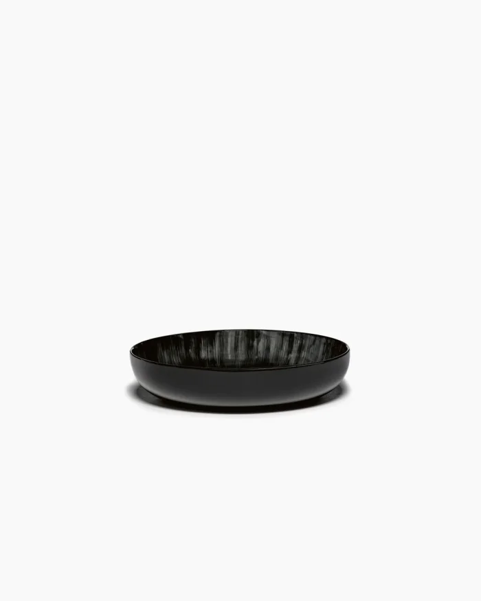 HIGH PLATE D18,5 CM DÉ OFF-WHITE/BLACK VAR C
