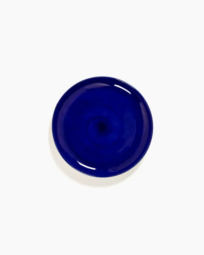 PLATE FEAST M L22,5 x W22,5 x H2 CM LAPIS LAZULI