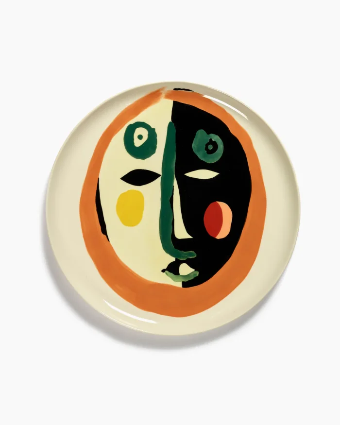 SERVING PLATE FEAST L35 x W35 x H2 CM FACE 1