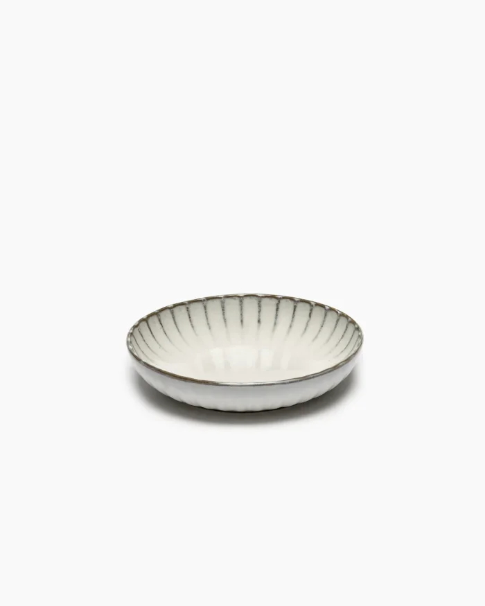 HIGH PLATE INKU S L19 x W19 x H4 CM WHITE