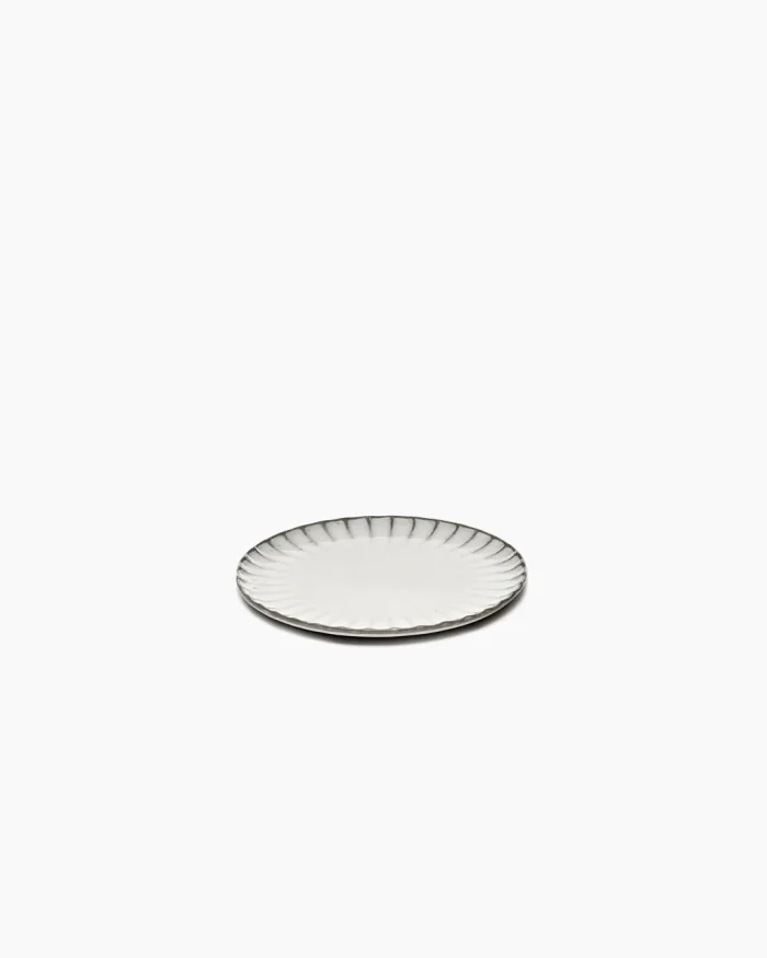 PLATE INKU XS L15 x W15 x H1,7 CM WHITE