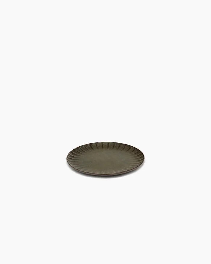 PLATE INKU XS L15 x L15 x H1,7 CM GREEN