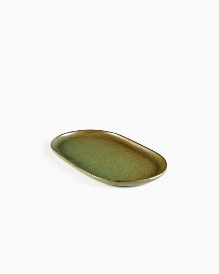 TAPAS PLATE SURFACE S 15X25 H1,5 CAMOGREEN