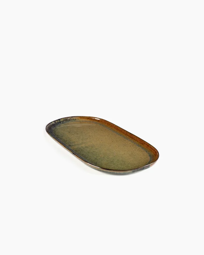 TAPAS PLATE SURFACE L 17X35,5 H2  INDI GREY