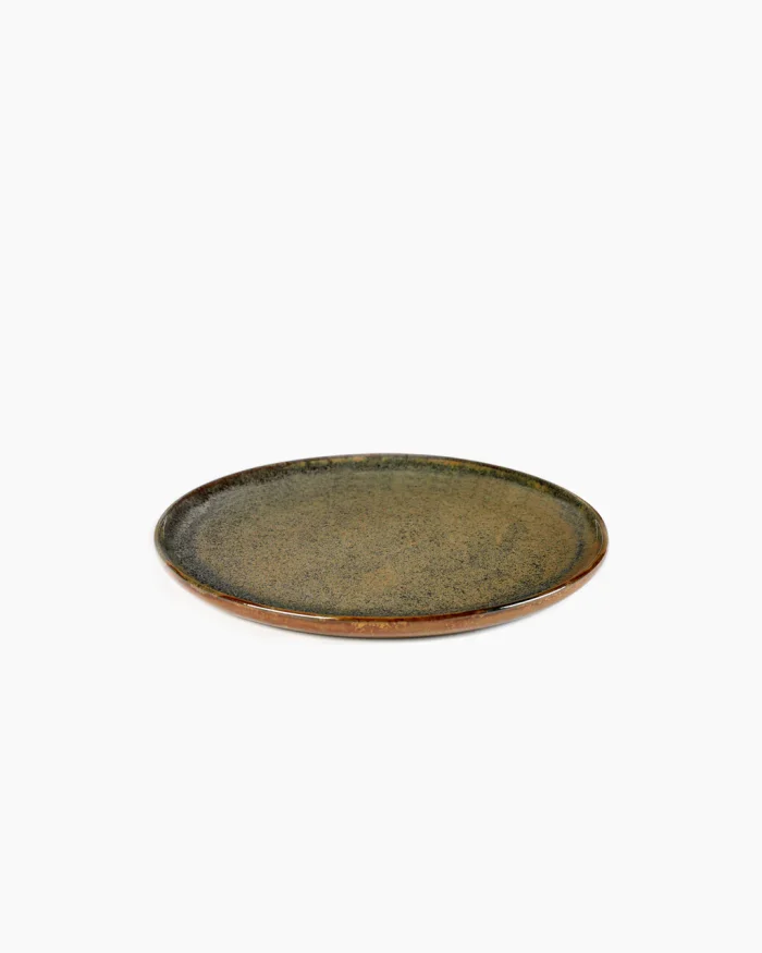 PLATE SURFACE L D27 H1,5 INDI GREY