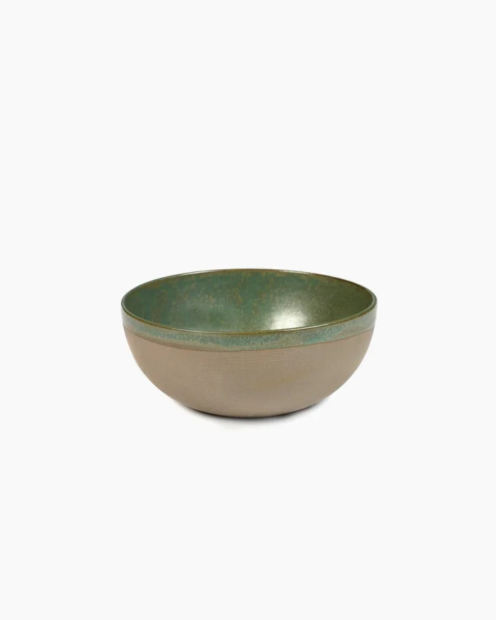 BOWL L SURFACE D23,5 H9,5 CAMOGREEN