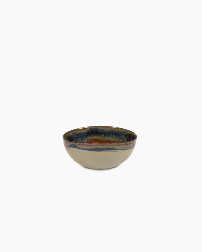 BOWL S SURFACE D15 H6,5 RUSTY BROWN