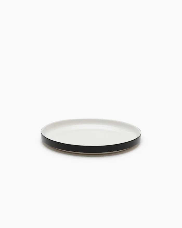 PLATE LOW VVD D26 H2,5 - BLACK GLAZE
