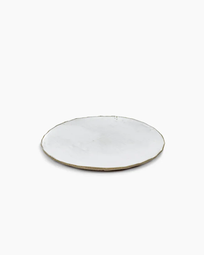 PLATE WHITE L D28