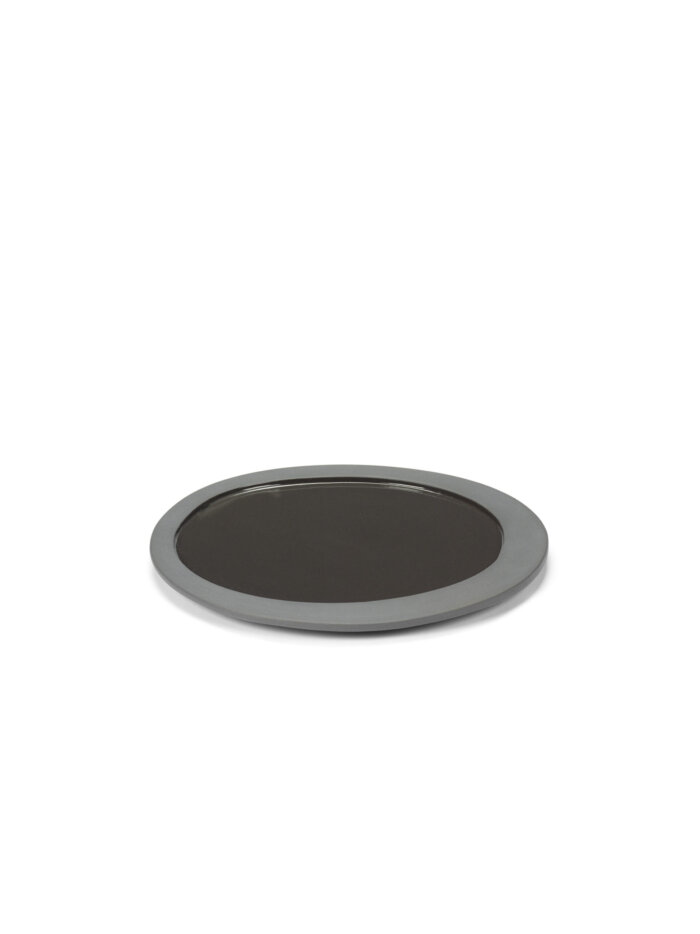 PLATE MAARTEN BAAS S L21,9 x W20,8 GREY