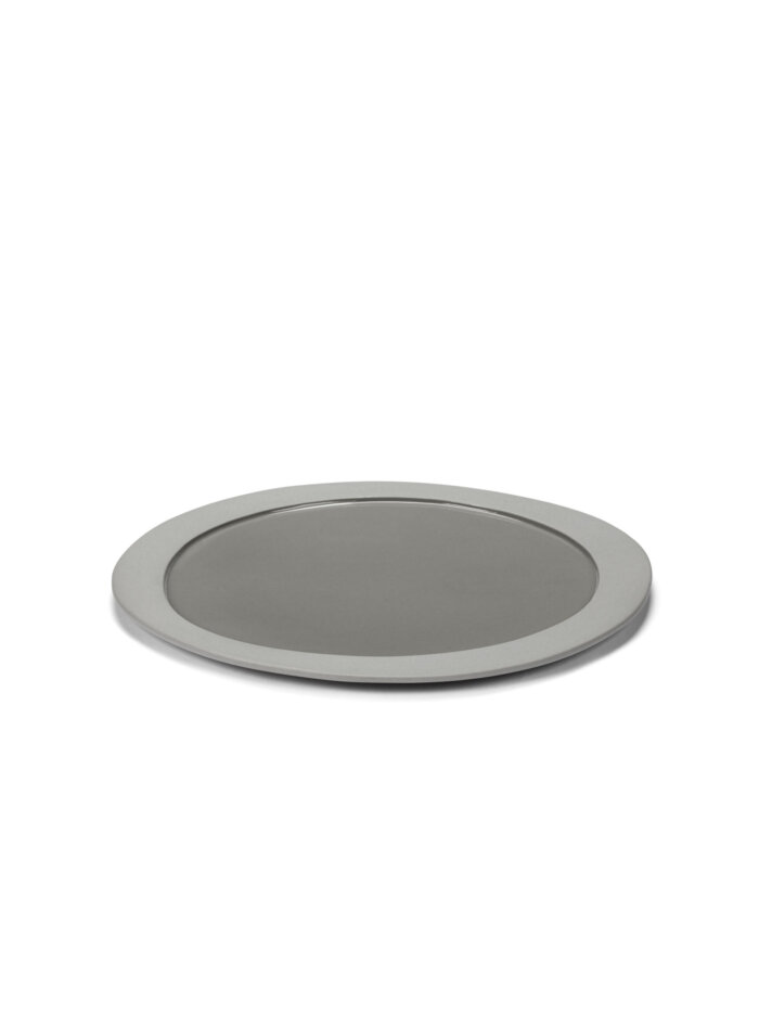 PLATE MAARTEN BAAS M L28,1 x W25,3 LIGHT GREY