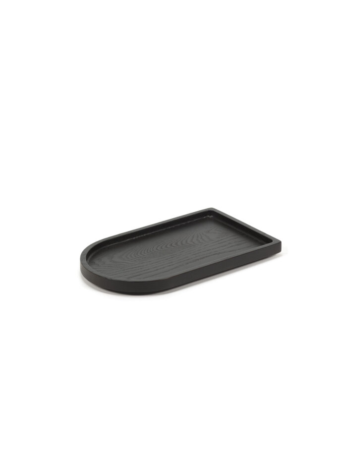 TRAY M BLACK LA MÈRE L 30 W 18 H 2.55 CM