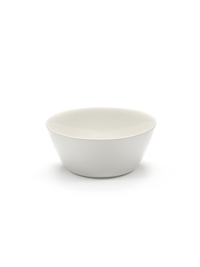 BOWL CENA M L16 x W16 x H7 CM IVORY