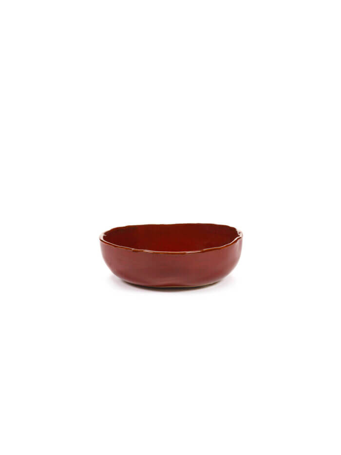 BOWL M VENETIAN RED LA MÈRE L 16.5 W 16.5 H 4.5 CM