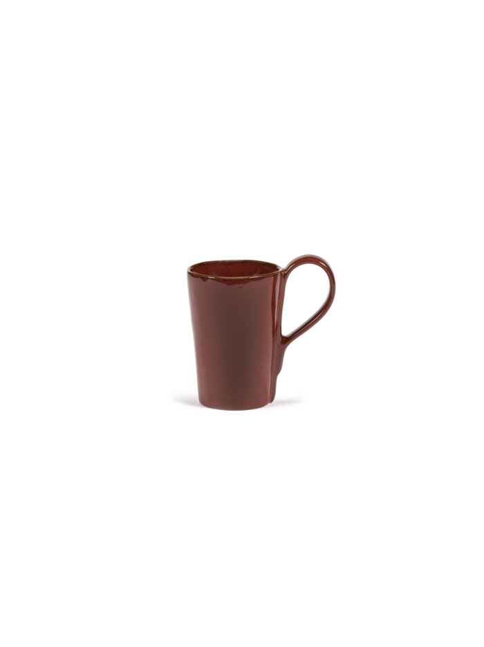 MUG VENETIAN RED LA MÈRE L 12 W 8 H 11.5 CM