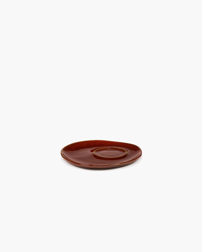 SAUCER ESPRESSO VENETIAN RED LA MÈRE L 11 W 11 H 1 CM