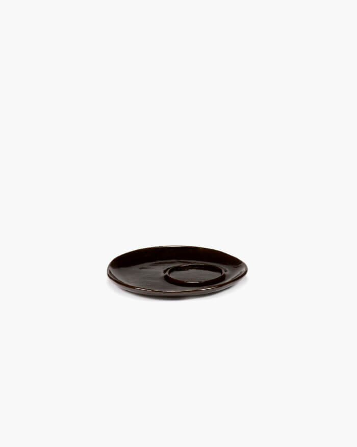 SAUCER ESPRESSO EBONY LA MÈRE L 11 W 11 H 1 CM