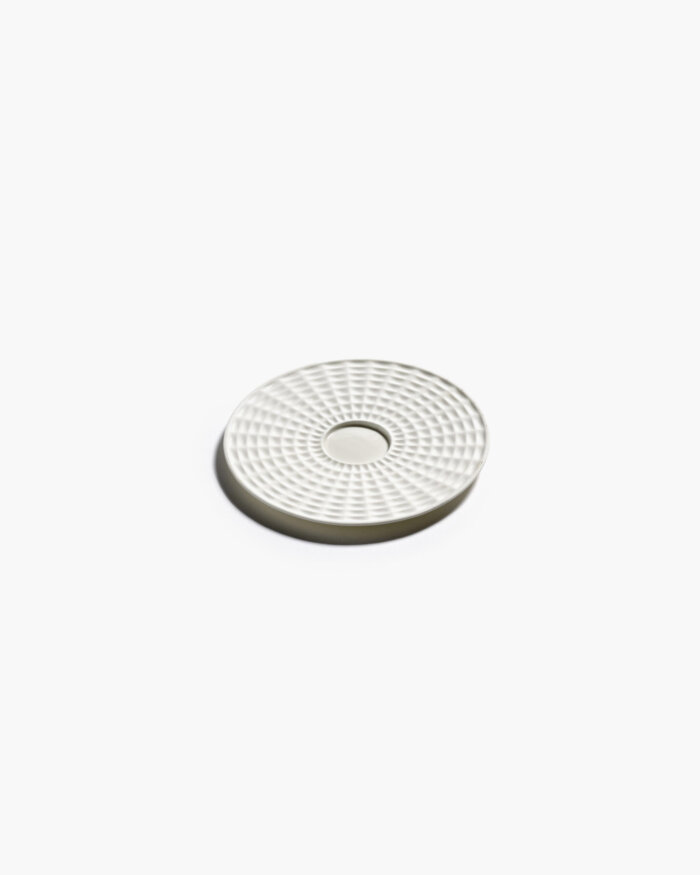 SAUCER TEA CUP WHITE NIDO L 14.5 W 14.5 H 1 CM