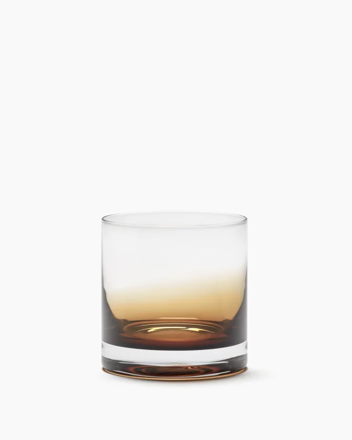 WHISKY GLASS AMBER ZUMA L 8 W 8 H 8.5 CM