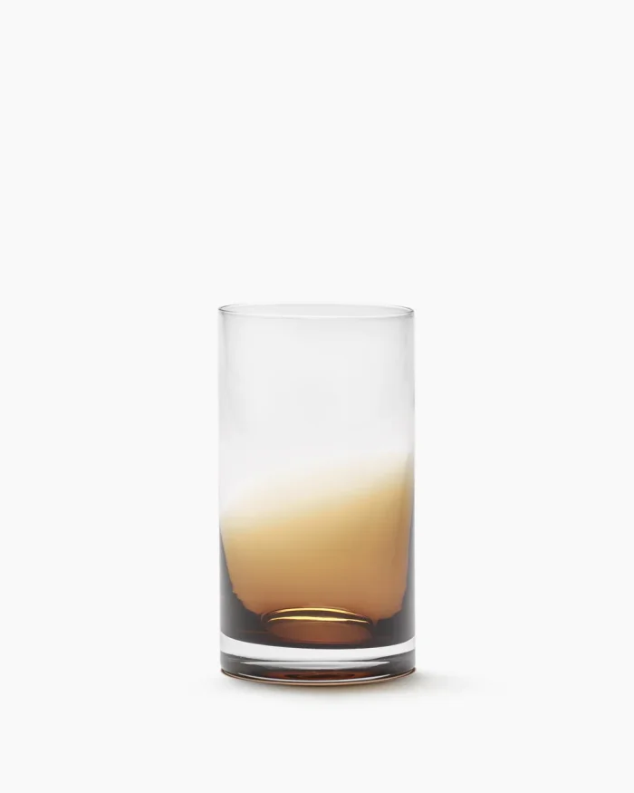 TUMBLER L AMBER ZUMA L 6.5 W 6.5 H 12 CM