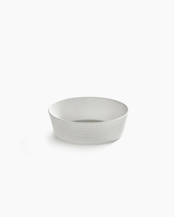 SERVING BOWL S WHITE NIDO L 15 W 15 H 5 CM